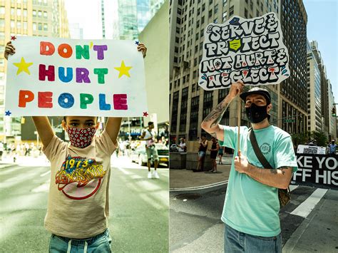 Protest Signs Messages From Police Brutality Demonstrations In Nyc