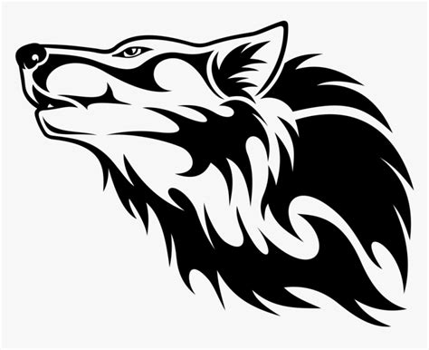 Wolf Head Svg Free : Vector for free use: Wolf tattoo / Free psd