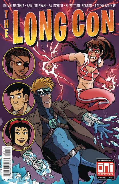 The Long Con 5 Fresh Comics