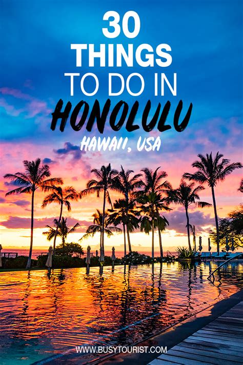 30 Best And Fun Things To Do In Honolulu Hawaii Oahu Travel Hawaii