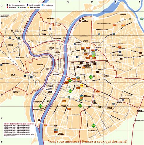 Plan De Lyon Arrondissement