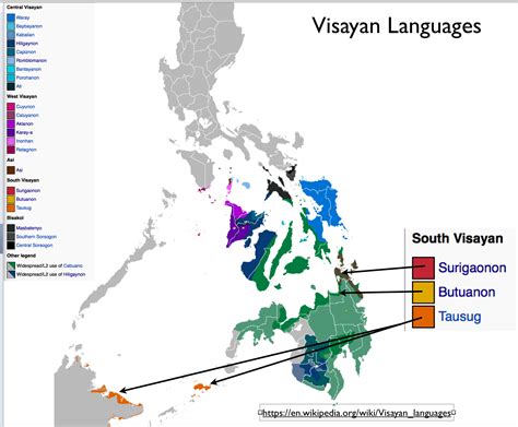 Maritime Linkages In The Linguistic Geography Of The Philippines Geocurrents