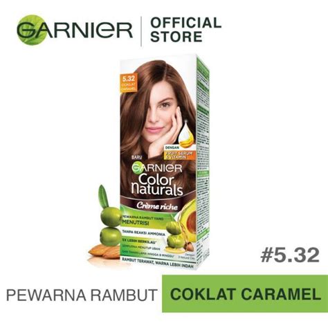Jual Garnier Color Naturals Ml Pewarna Rambut Coklat Caramel Di