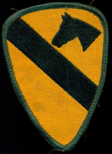 Us Army 1st Cavalry Division Patch J 14 Ebay