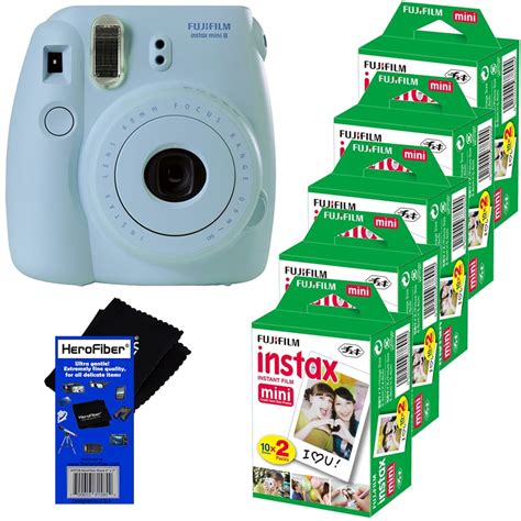 Fujifilm Instax Mini 8 Instant Film Camera Blue Fujifilm Instax