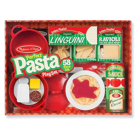 Melissa And Doug Prepare And Serve Pasta Playset Rg Natural Babies And Toys