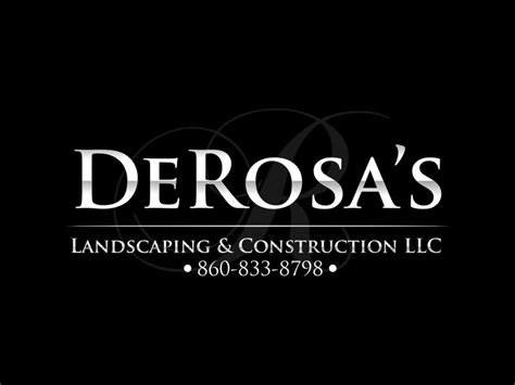 Derosas Landscaping And Construction Llc Logo Design 48hourslogo