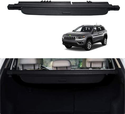 Powerty Cargo Cover For Jeep Cherokee 2019 2020 2021 2022 Retractable