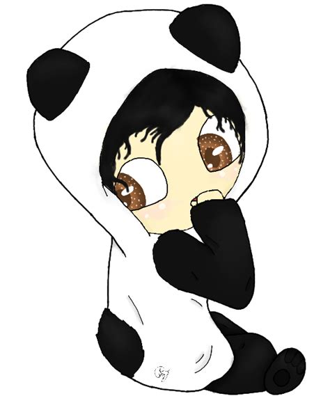 Chibi Panda Boy V4 By Thetrueplumedoree On Deviantart