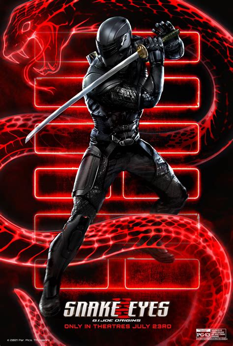 Snake Eyes Gi Joe Origins 18 Of 20 Extra Large Movie Poster