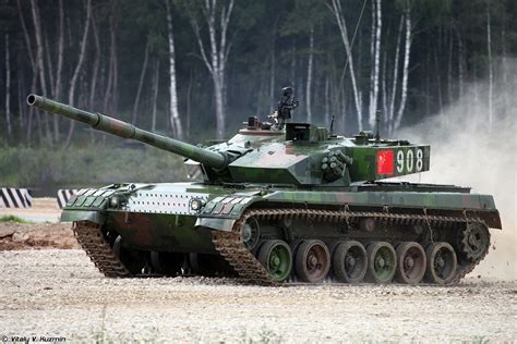 Snafu Chinas New Version Of Its Ztz 96 Main Battle Tank