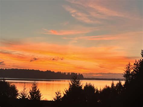 Sunset 1/26/2023 Alsea Bay Waldport Oregon : r/OregonCoast