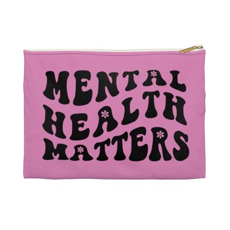 Mental Health Matters Bag Mental Health Bag Mental Health Etsy