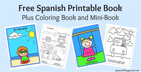 Printable Spanish Book For Beginners Spanish Playground