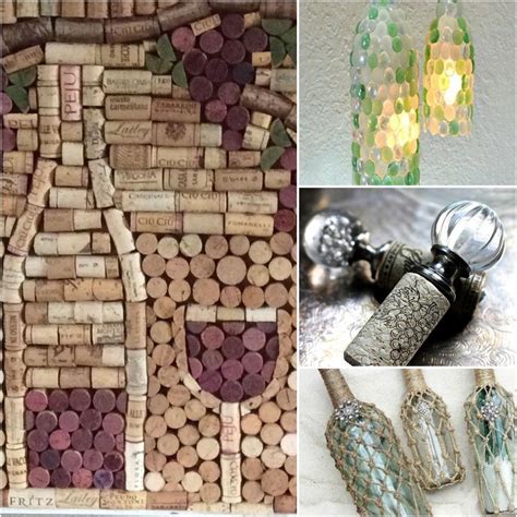 Creative Upcycles For Wine Bottles And Corks Pinots Palette