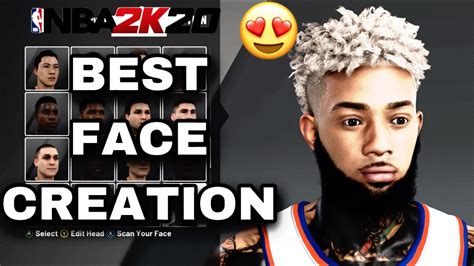 New Best Face Creation In Nba 2k20 Look Like A Try Hard Youtube