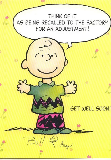 Charlie Brown Get Well Soon Get Well Quotes Get Well Soon Quotes