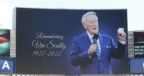 Vin Scully Honored By Dodgers With Jersey Patch For Rest Of Season