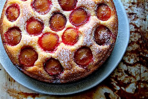 Olive Oil Almond And Sweet Plum Cake A Cup Of Sugar A Pinch Of Salt