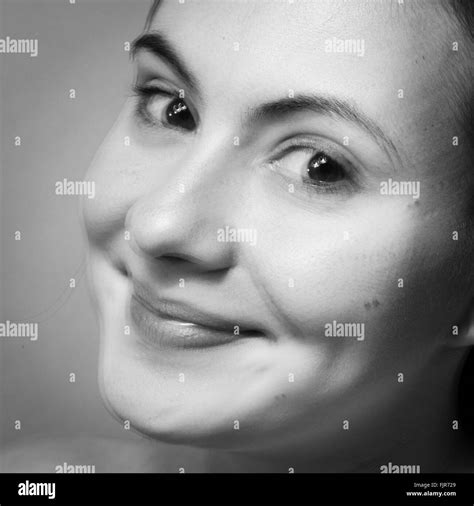 Woman Feels Happy Stock Photo Alamy