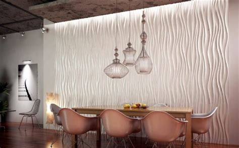 3d Textured Gypsum Wall Panels To Make Accent Small Design Ideas