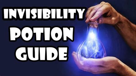Skyrim How To Make Invisibility Potion Ingredients Guide Youtube