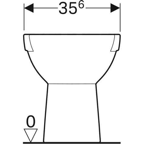 Geberit Selnova Floor Standing Wc For Close Coupled Exposed Cistern