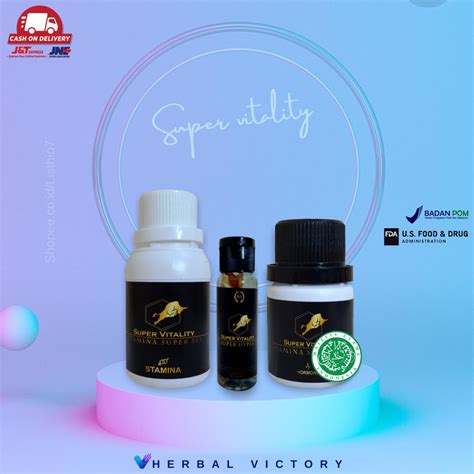 Jual Paket Platinum Super Vitality Original Stamina Pria Dengan Ekstra