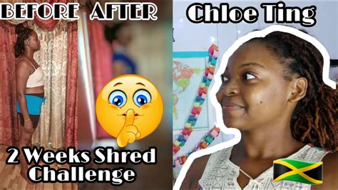 Jamaican Girl Tried The Chloe Ting 2 Weeks Shred Challenge True Results Youtube