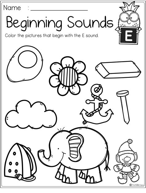 Alphabet Beginning Sounds Printables There Are 26 Printable Pages Of