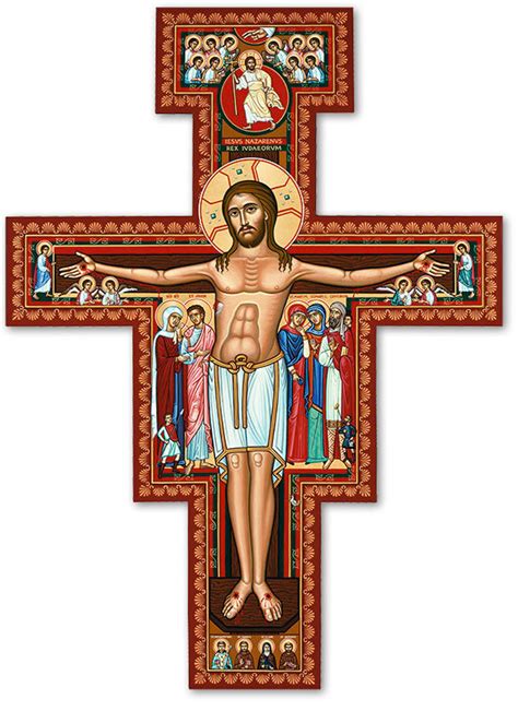 Icon Crucifixes San Damiano Crucifix Monastery Icons