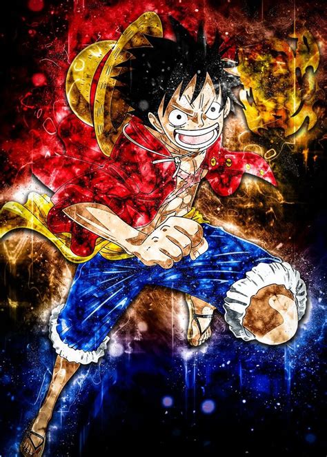One Piece Poster By Stateofthearts Displate One Piece Drawing