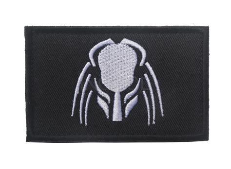 Embroidered Patch Predator Morale Patch Tactical Emblem Badges