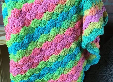 Be sure to subscribe to my channel and like my facebook page! Easy Shell Stitch Baby Blanket For Beginners ( Video ...
