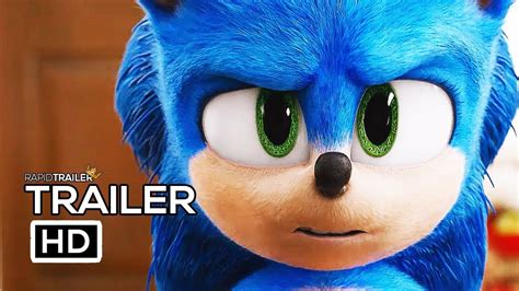 Sonic The Hedgehog Official Trailer 2 2020 Jim Carrey Live Action