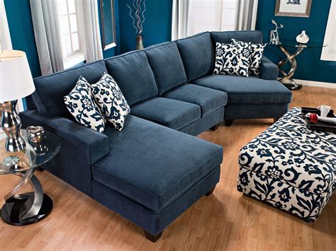 Living Room Furniture Designed2b Dax 3 Piece Chenille Sectional With
