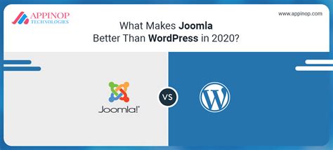 We get asked why we like craft cms better than wordpress, and it generally sparks a pretty serious debate. What Makes Joomla Better Than WordPress in 2020? | Appinop ...