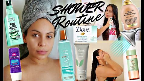 Shower Routine Feminine Hygiene Hair Care Skincare More Juicyjas Youtube