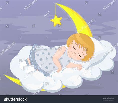 Sweet Sleep Stock Vector Illustration 73829362 Shutterstock
