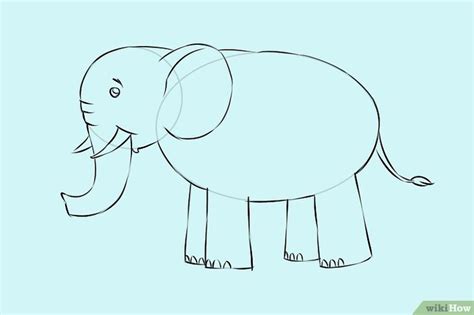 Drawasaurus is a drawing & guessing game for your phone, tablet or pc. 4 Cara untuk Menggambar Gajah - wikiHow