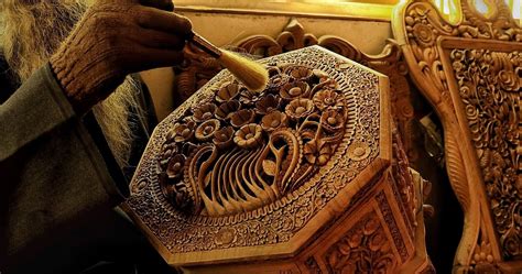 Artisans Seek Revival Of Dying Walnut Wood Carving Art In Kashmir