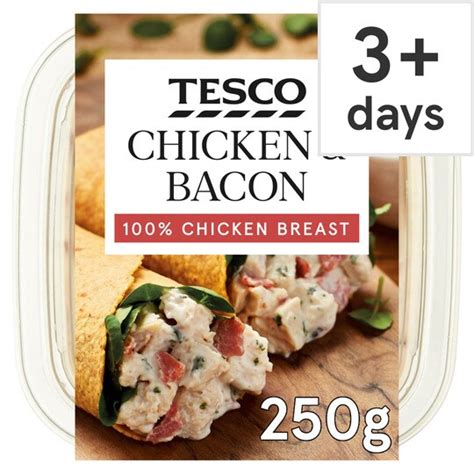 Tesco Chicken And Bacon Sandwich Filler 250g Tesco Groceries