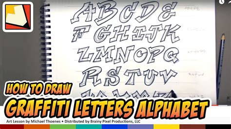 How To Draw Easy Graffiti Letters A Z