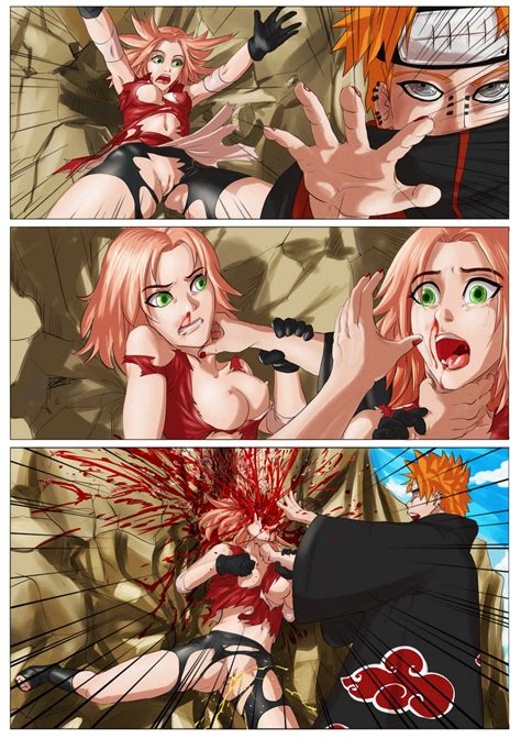 Sakura Vs Pain Naruto P1 By Ayaswan Hentai Foundry. 