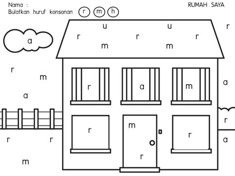 Lembaran Kerja Rumah Saya Prasekolah Worksheet Imagesee