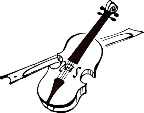 Simple Violin Drawing At Getdrawings Free Download