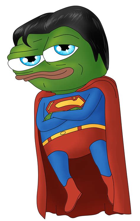 Youll Believe A Frog Can Fly Superman Apu Oc Rpepethefrog