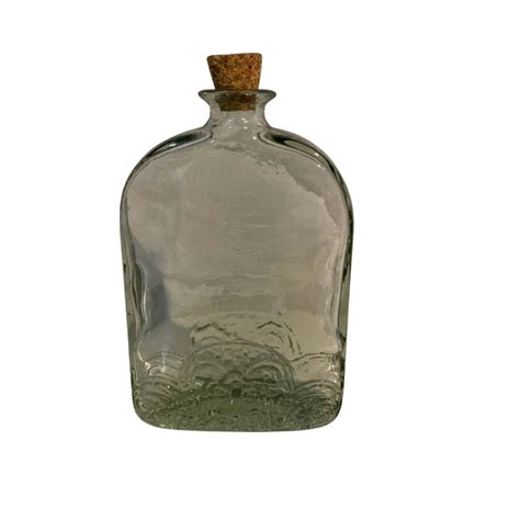 vintage green glass bottle s