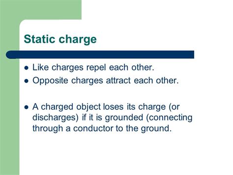 Gcse Physics Y11 Mod 12 Uses And Dangers Of Static Electricity