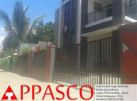 Mengenal bentuk dasar atap rumah. Pagar Minimalis Galvalum di Pancoran Mas Depok - Jual ...